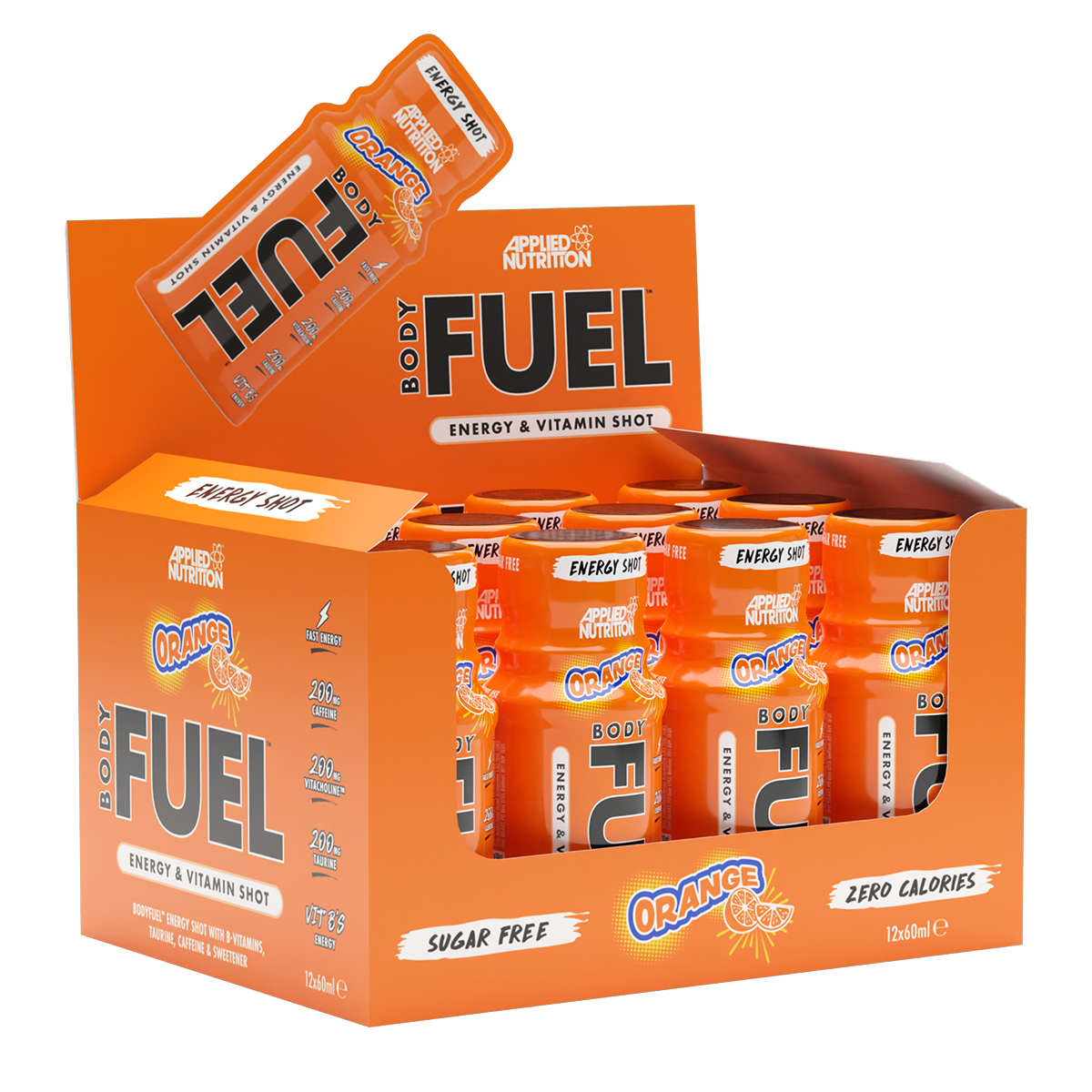 Applied Nutrition Body Fuel Energy Shots 12x60ml