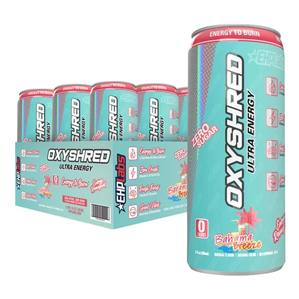 EHP Labs OxyShred Ultra Energy Drink RTD 12x355ml