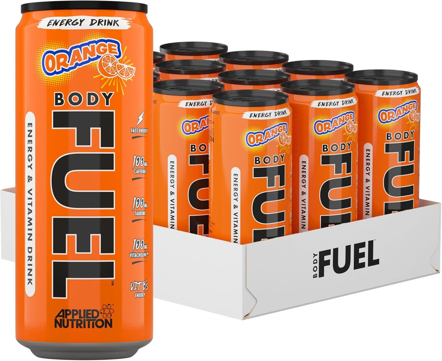 Applied Nutrition Body Fuel Energy Can 12x330ml
