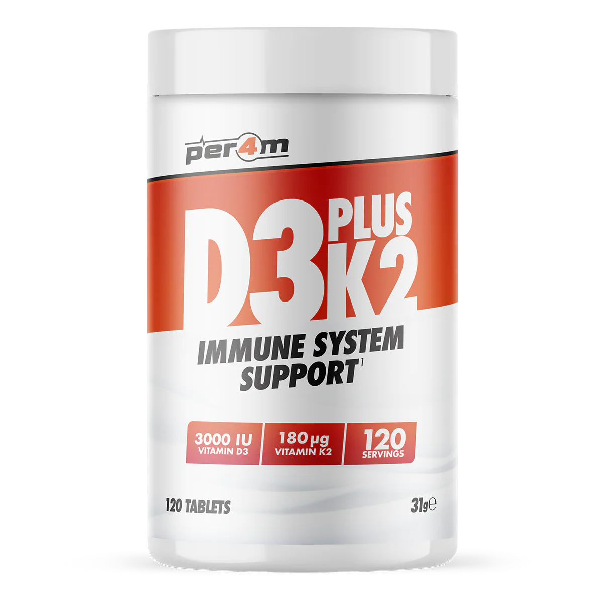 Per4m D3 Plus K2 120 Tabs