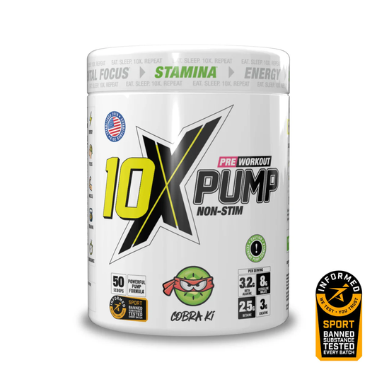 10X Athletic PUMP 600g