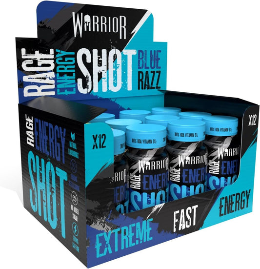 Warrior RAGE Energy Shots 12x60ml