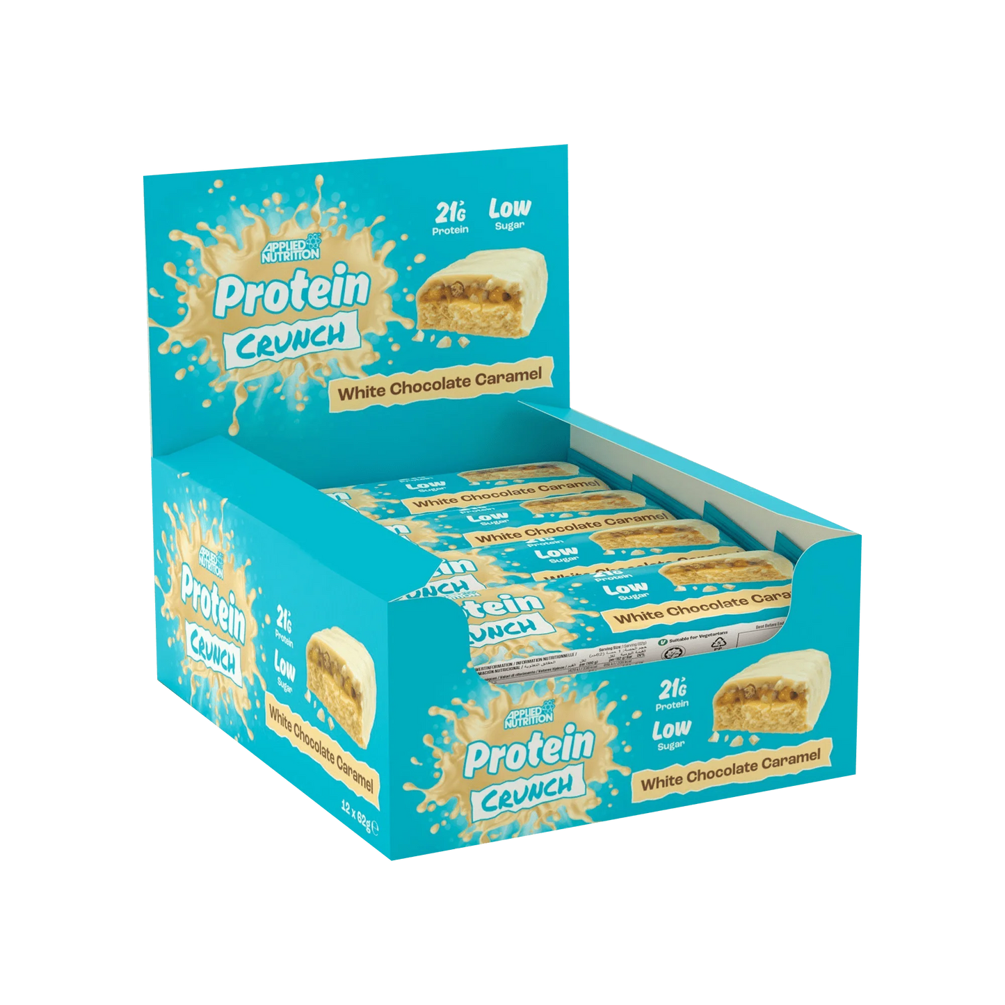 Applied Nutrition Protein Crunch Bar 12x62g