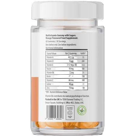 10X Athletic MultiVitamin Gummies 60Softgels