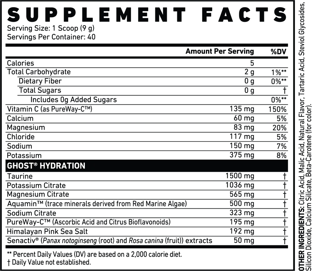 Ghost Hydration 360g