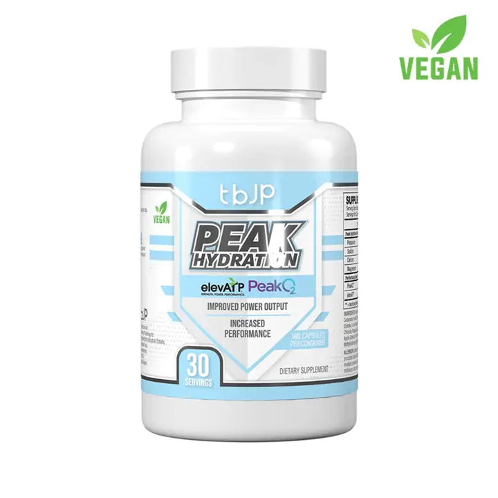 Trained By JP Peak Hydration 180 Caps