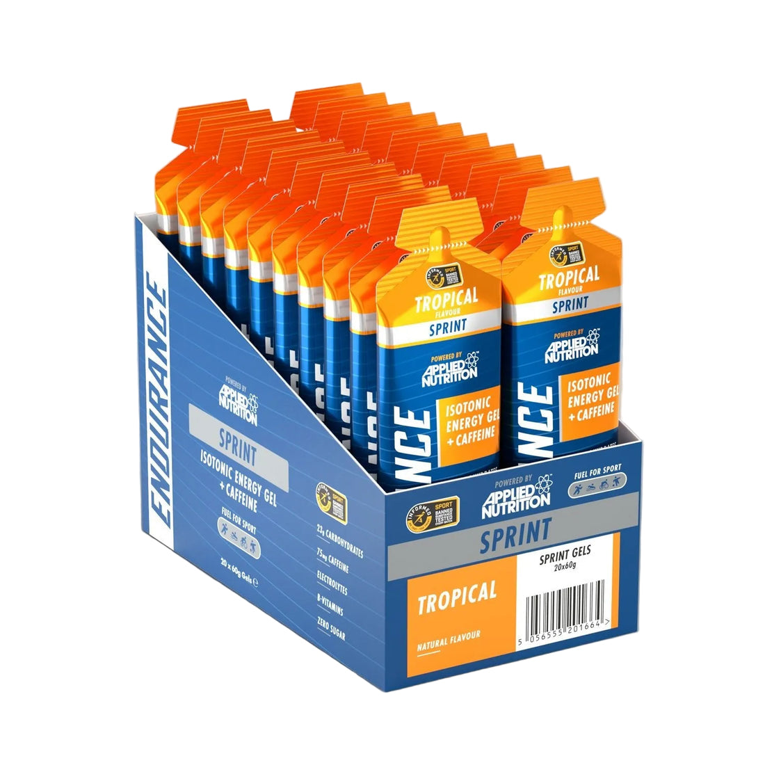 Applied Nutrition Endurance Velocity Sprint Gel 20x60g