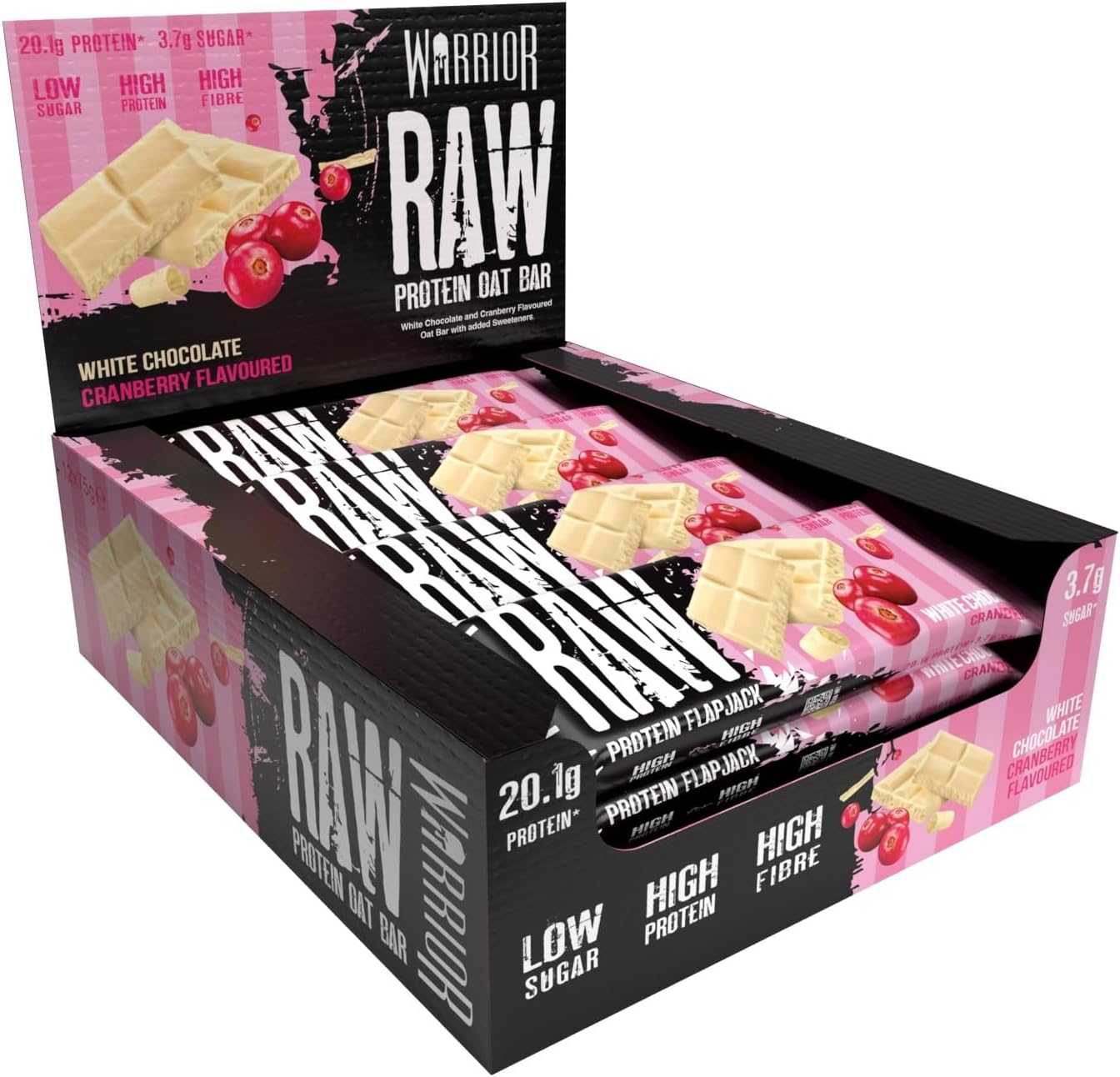 Warrior Raw Protein Flapjack 12x75g