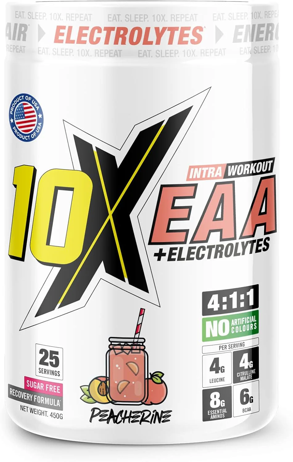 10X Athletic EAA 450g