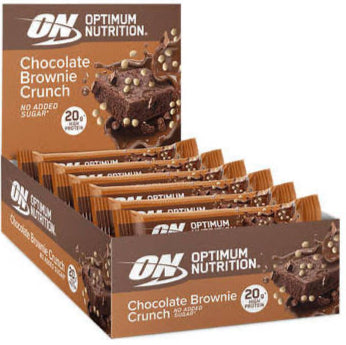 Optimum Nutrition Crunch Bar 10x65g