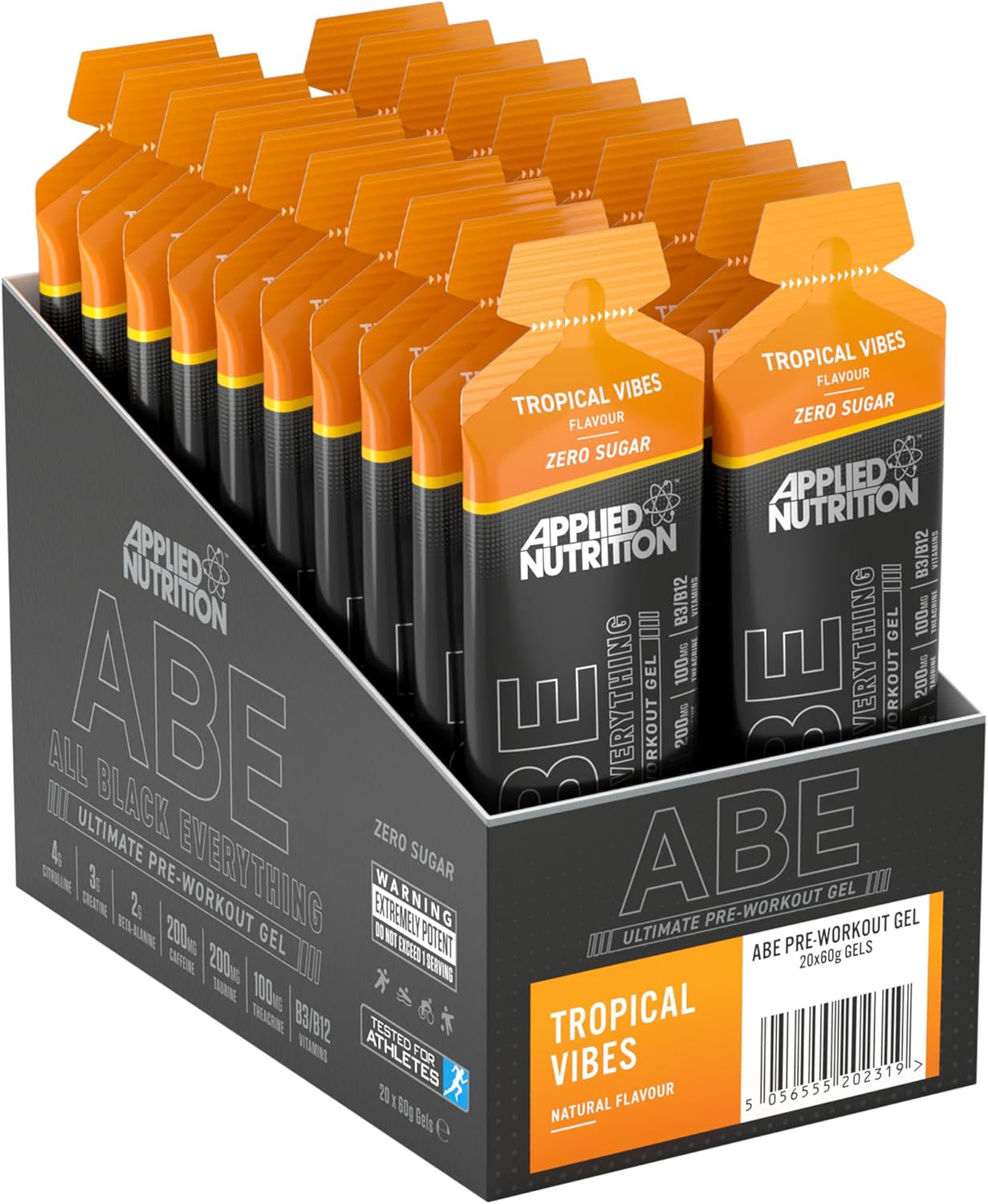 Applied Nutrition ABE (All Black Everything) Pre Workout Gel 20x60g