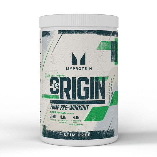 MyProtein Origin Pre-Workout Stim-Free 600g