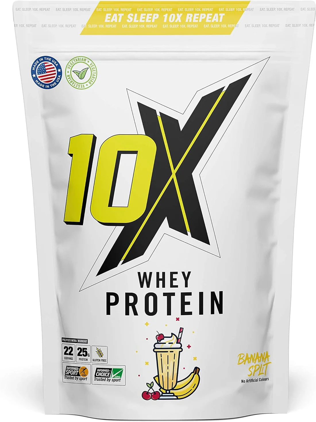 10X Athletic Whey Protein 700g