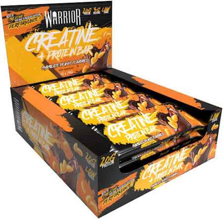 Warrior Creatine Bars 12x75g