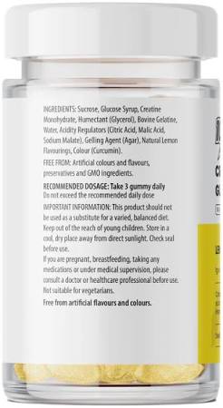 10X Athletic Creatine Gummies 60Softgels