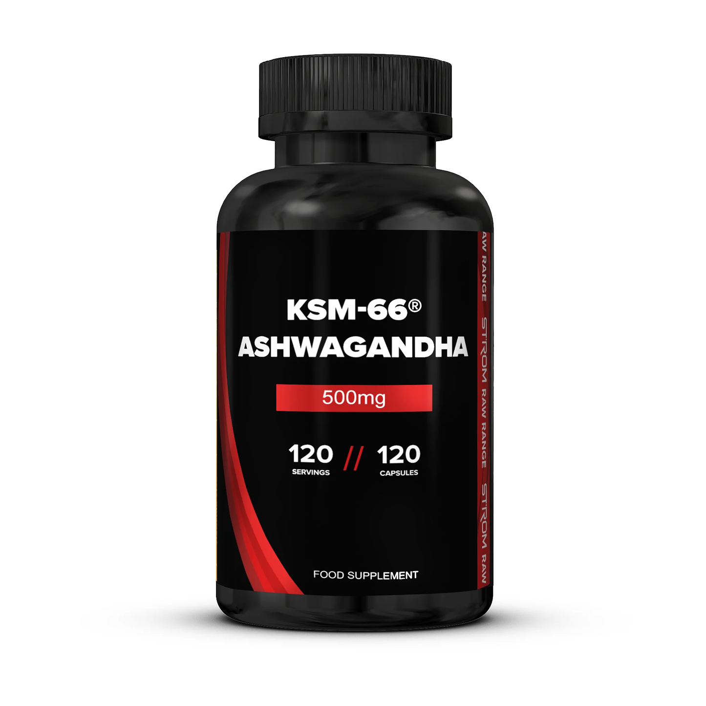 Strom Sports  Ashwaganda KSM-66  120Caps