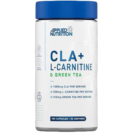 Applied Nutrition CLA + L-Carnitine & Green Tea 100 Veg Caps