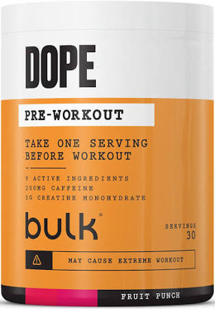 Bulk Dope Pre Workout 510g