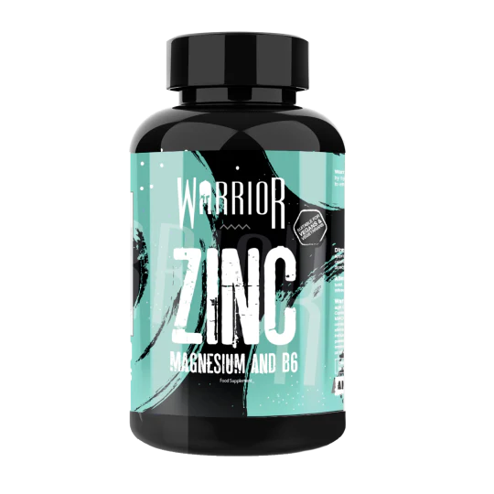 Warrior Zinc Magnesium and B6 60 Tabs