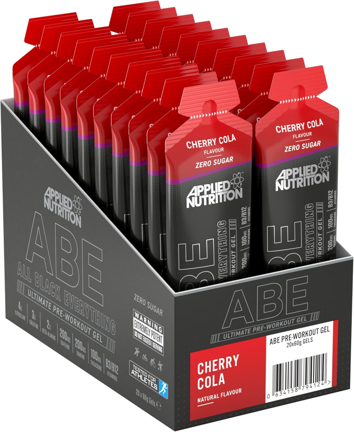Applied Nutrition ABE (All Black Everything) Pre Workout Gel 20x60g
