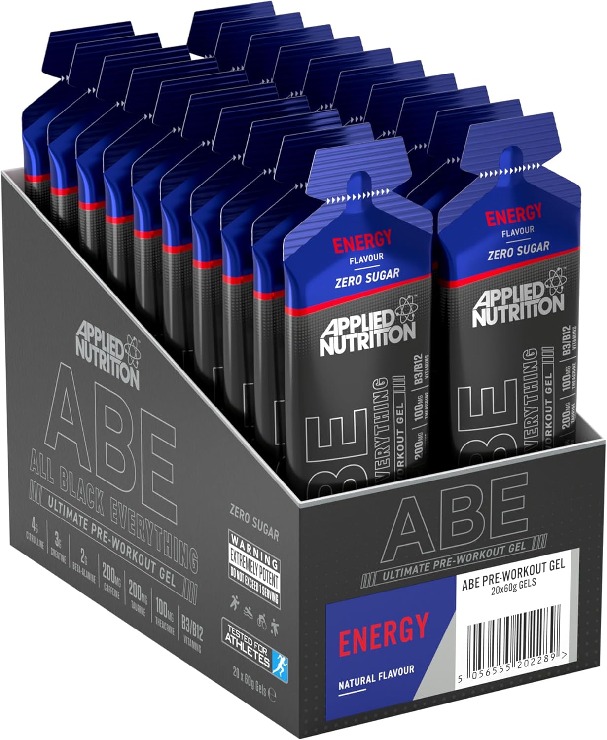 Applied Nutrition ABE (All Black Everything) Pre Workout Gel 20x60g