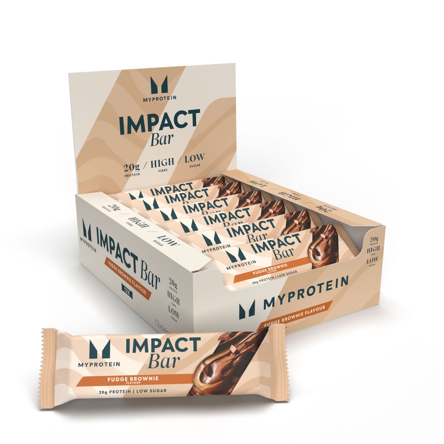 MyProtein Impact Protein Bar 12x64g