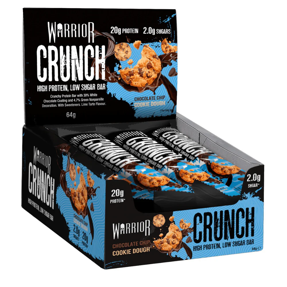 Warrior Crunch Bars 12x64g