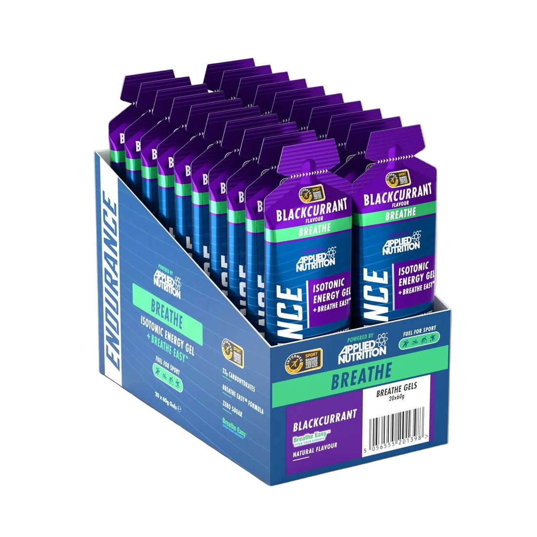 Applied Nutrition Endurance Velocity Breathe Gel 20x60g