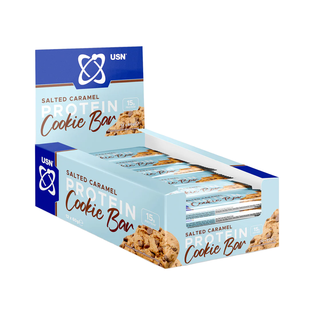 USN Trust Cookie Bars 12x60g