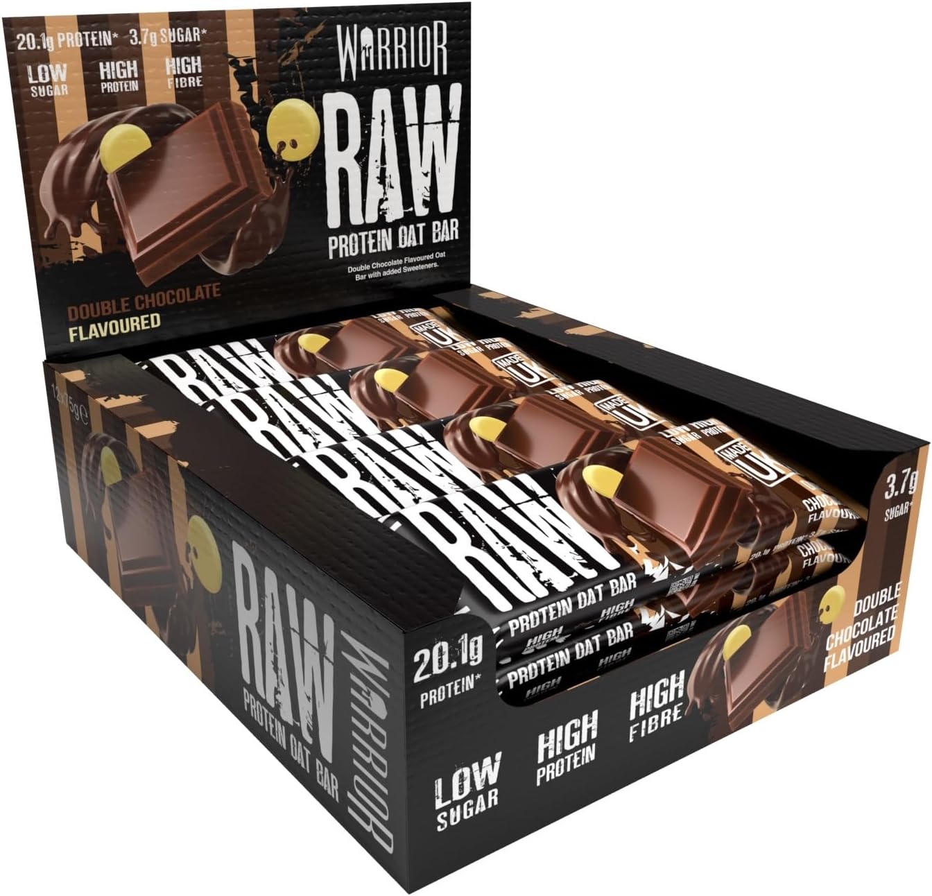 Warrior Raw Protein Flapjack 12x75g