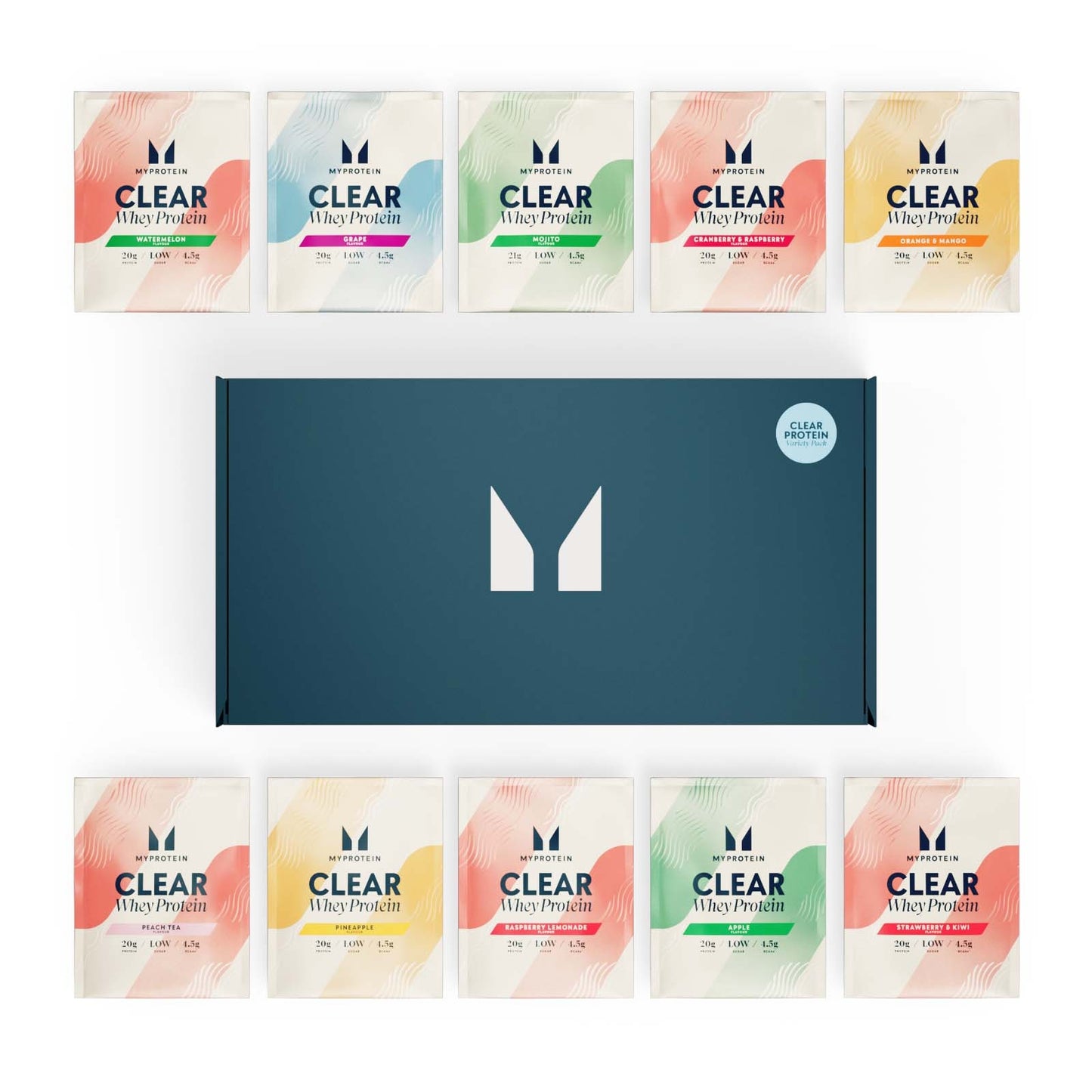 MyProtein Clear Whey Isolate, Multi Pack 10x25g