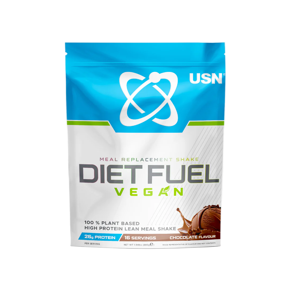 USN Diet Fuel Vegan 880g