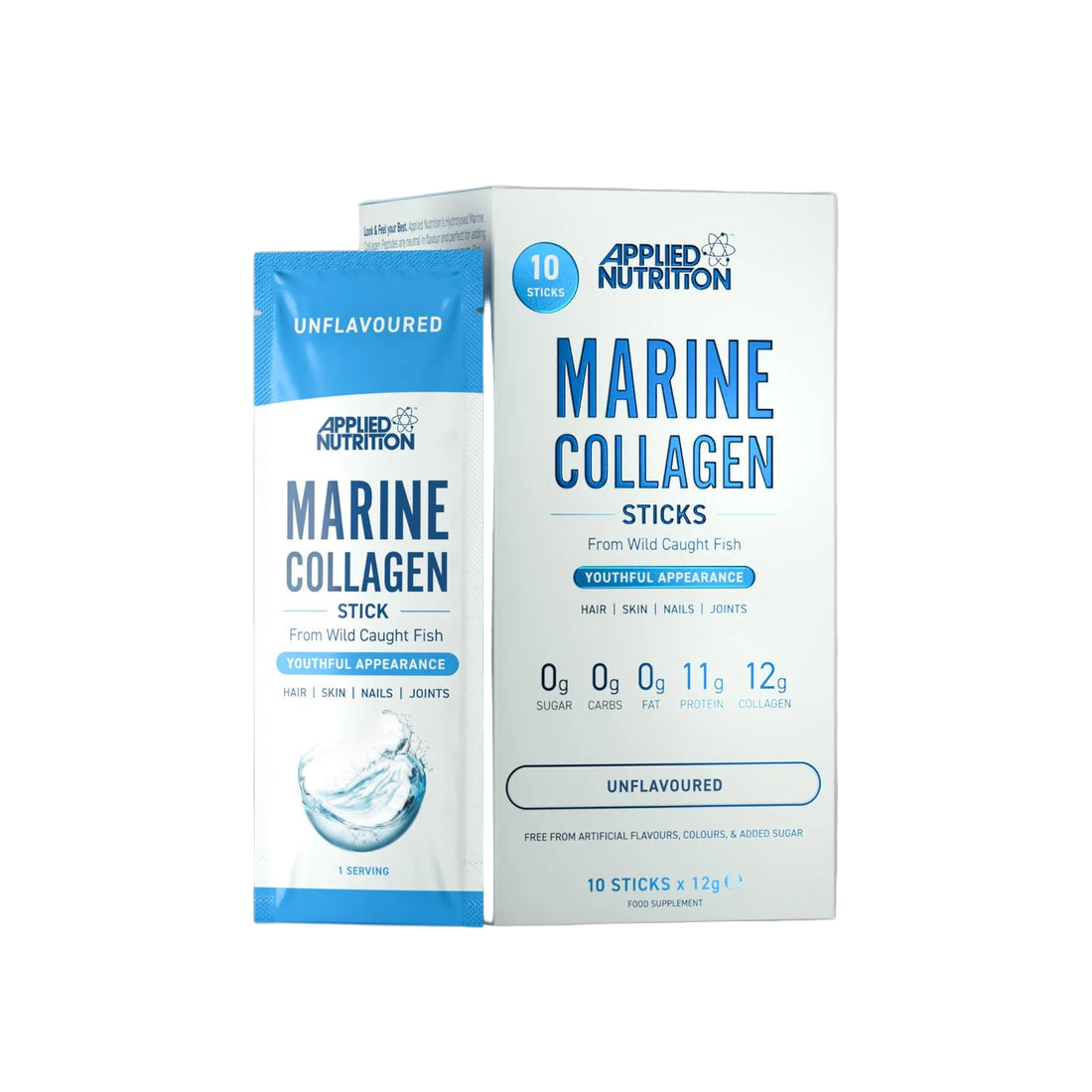 Applied Nutrition Marine Collagen Sticks 10x12g