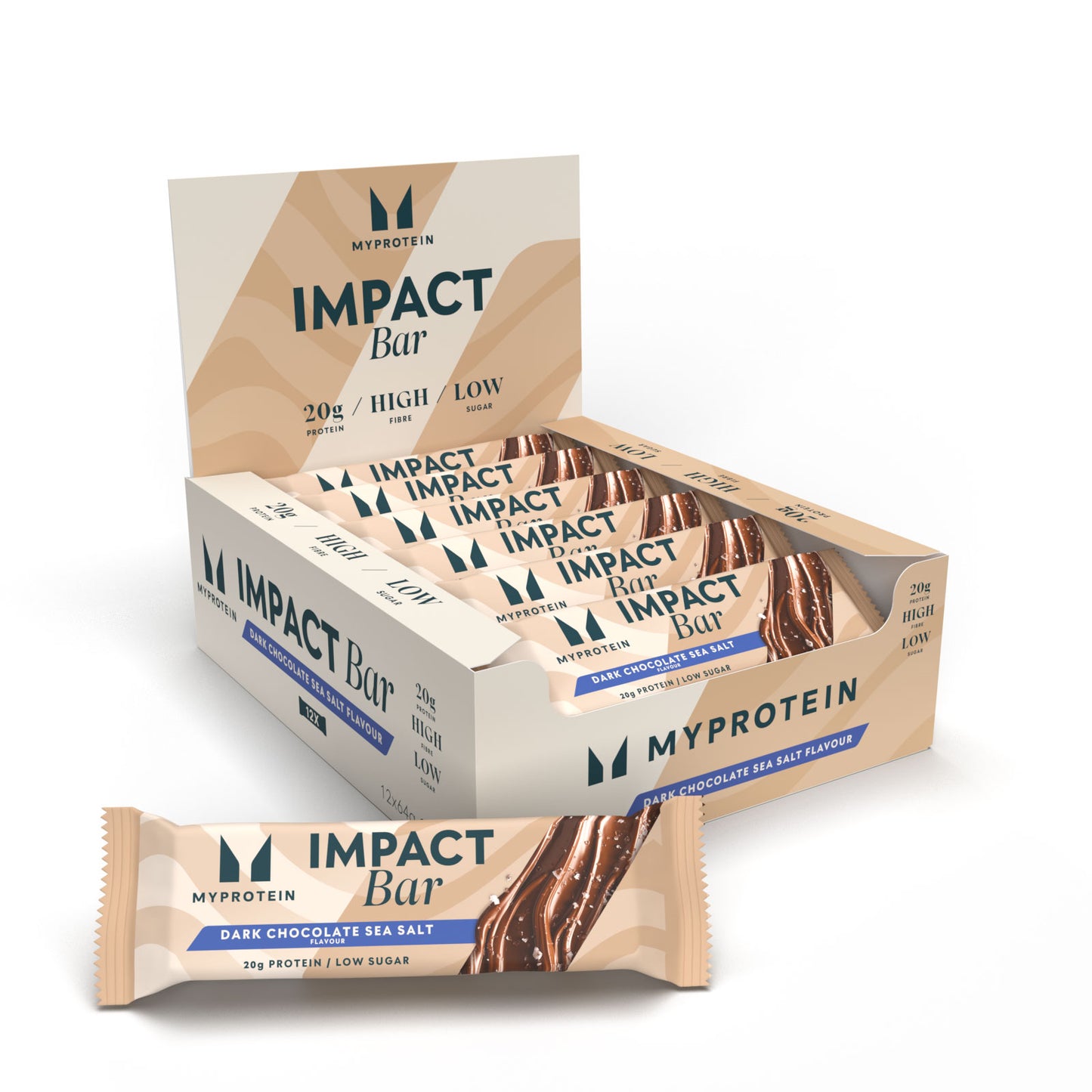 MyProtein Impact Protein Bar 12x64g